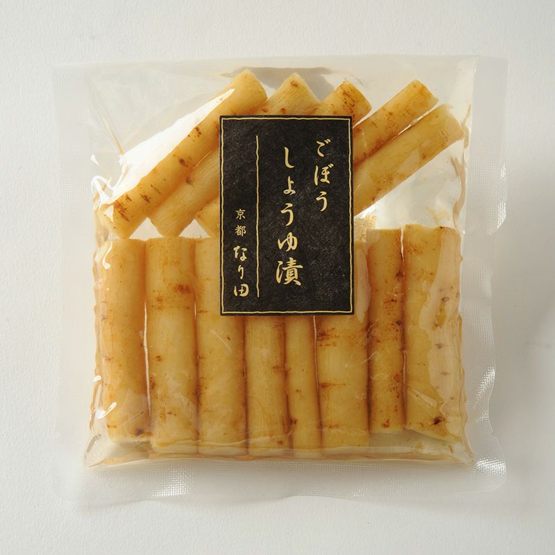 ごぼう醤油漬